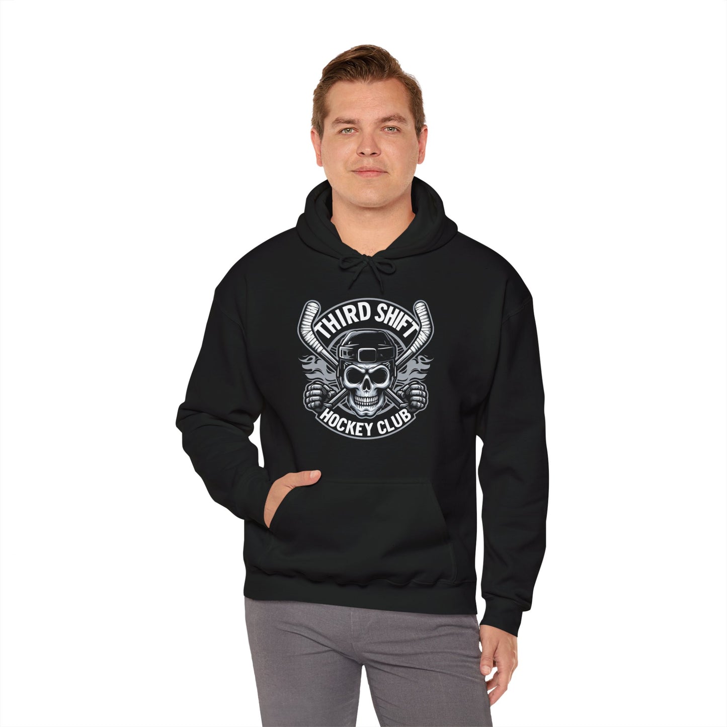 Third Shift Hockey Club Hoodie Sweatshirt