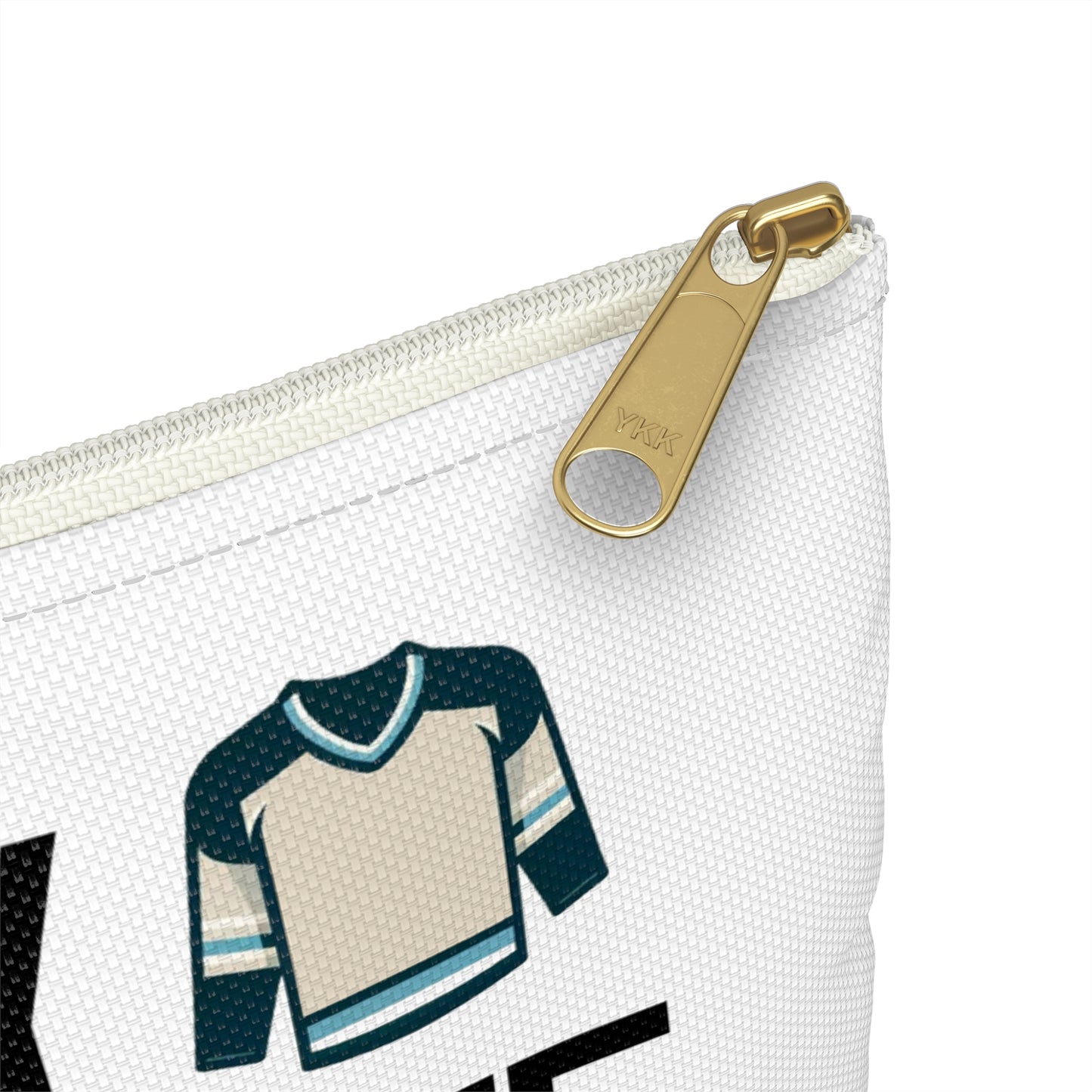 Hockey Sister Stuff Zipper Pouch Bag