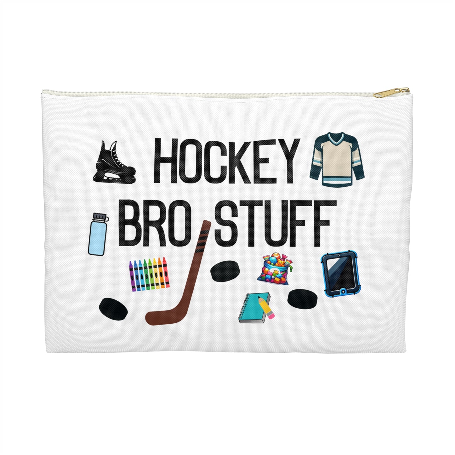 HOCKEY BRO STUFF Survival Kit Zipper Pouch Bag