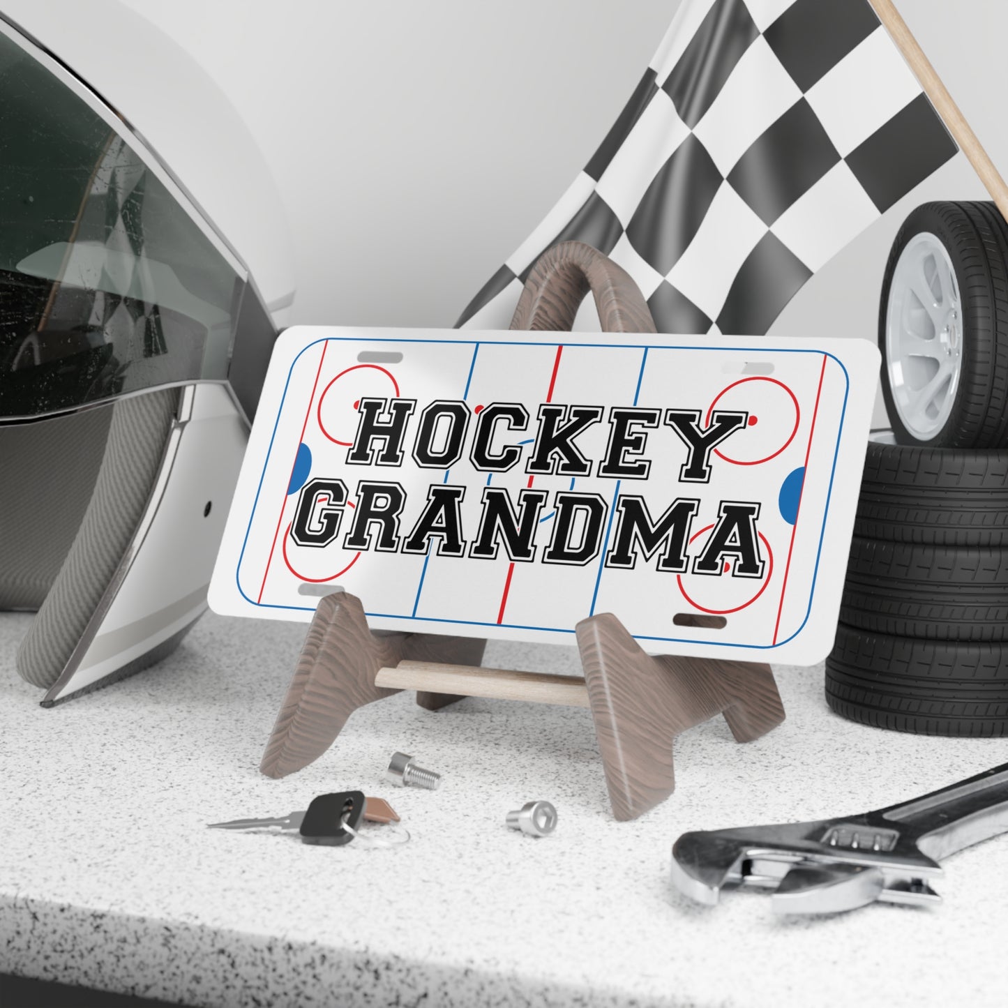 Hockey Grandma Vanity Plate