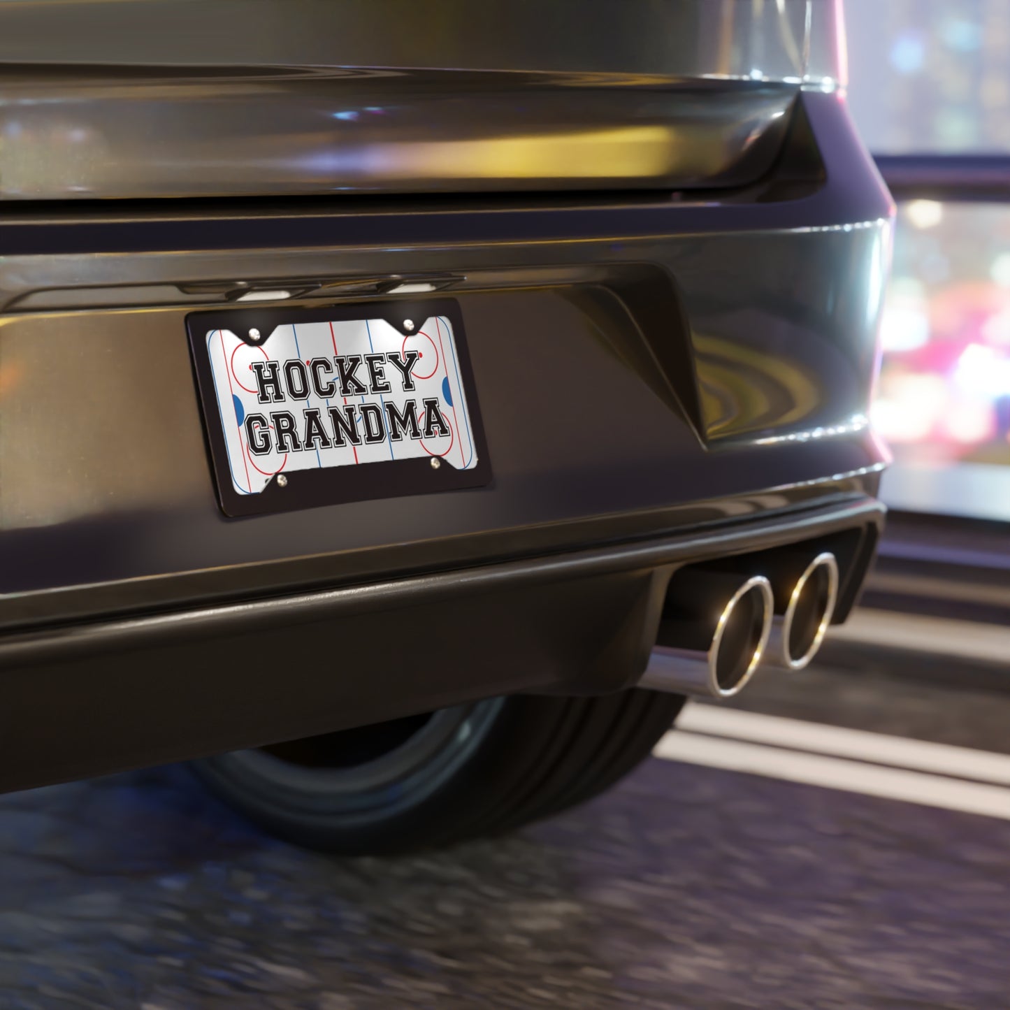 Hockey Grandma Vanity Plate