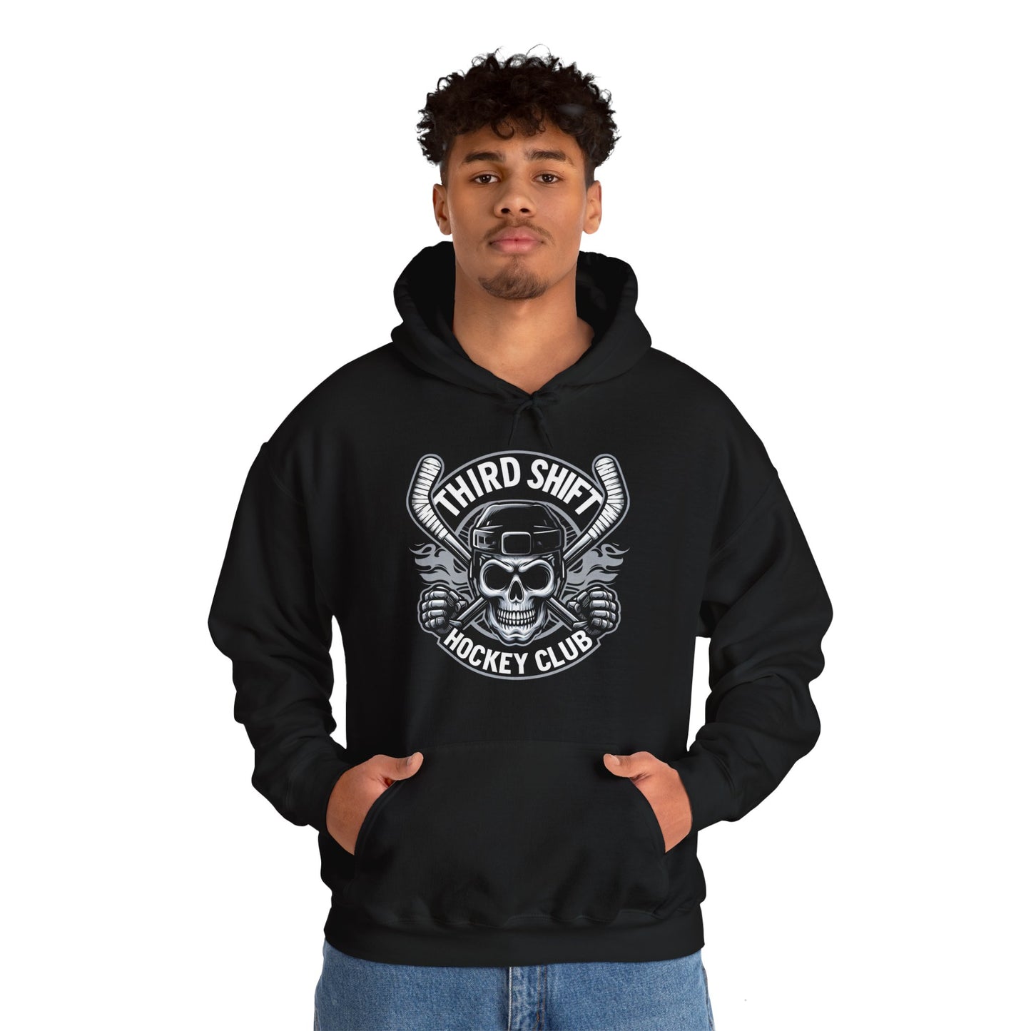 Third Shift Hockey Club Hoodie Sweatshirt