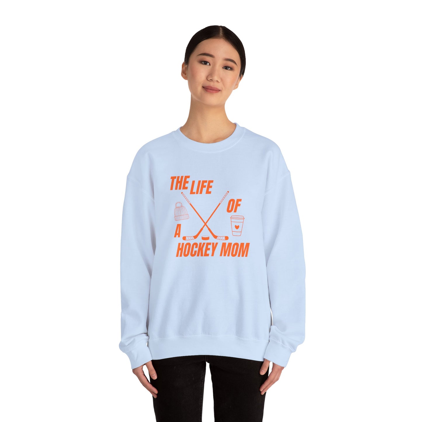 The Life of a Hockey Mom Crewneck | Funny Hockey Mom Era Sweatshirt | Swiftie Inspired Rink Life Crew | Cozy Hockey Mom Gift Free Shipping