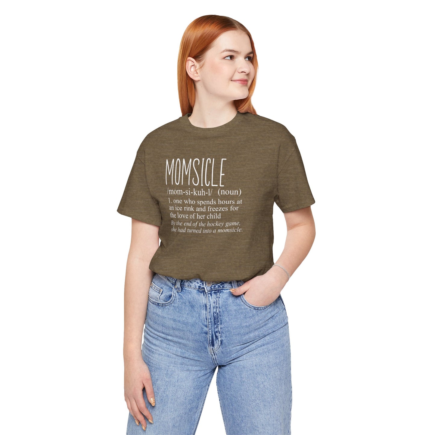 MOMSICLE Definition Hockey Mom Shirt