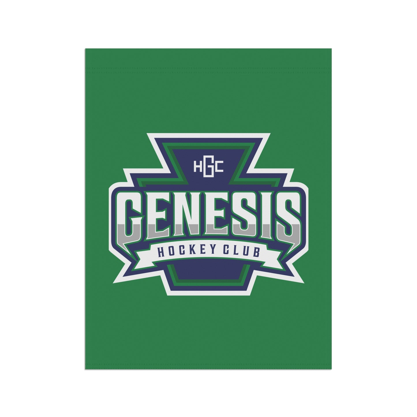 Genesis Hockey Club LARGE Fabric Flag (Keystone Logo)