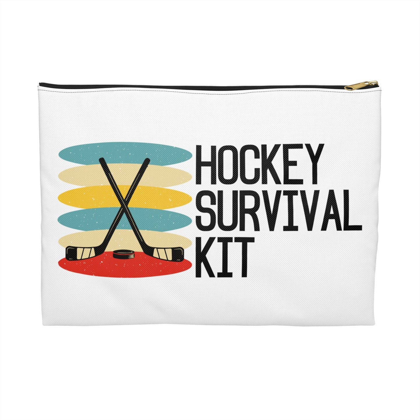 Ice Hockey Survival Kit Zipper Pouch