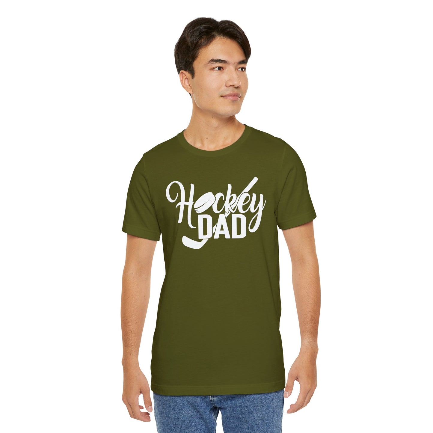 Hockey Dad Ice Hockey T-Shirt