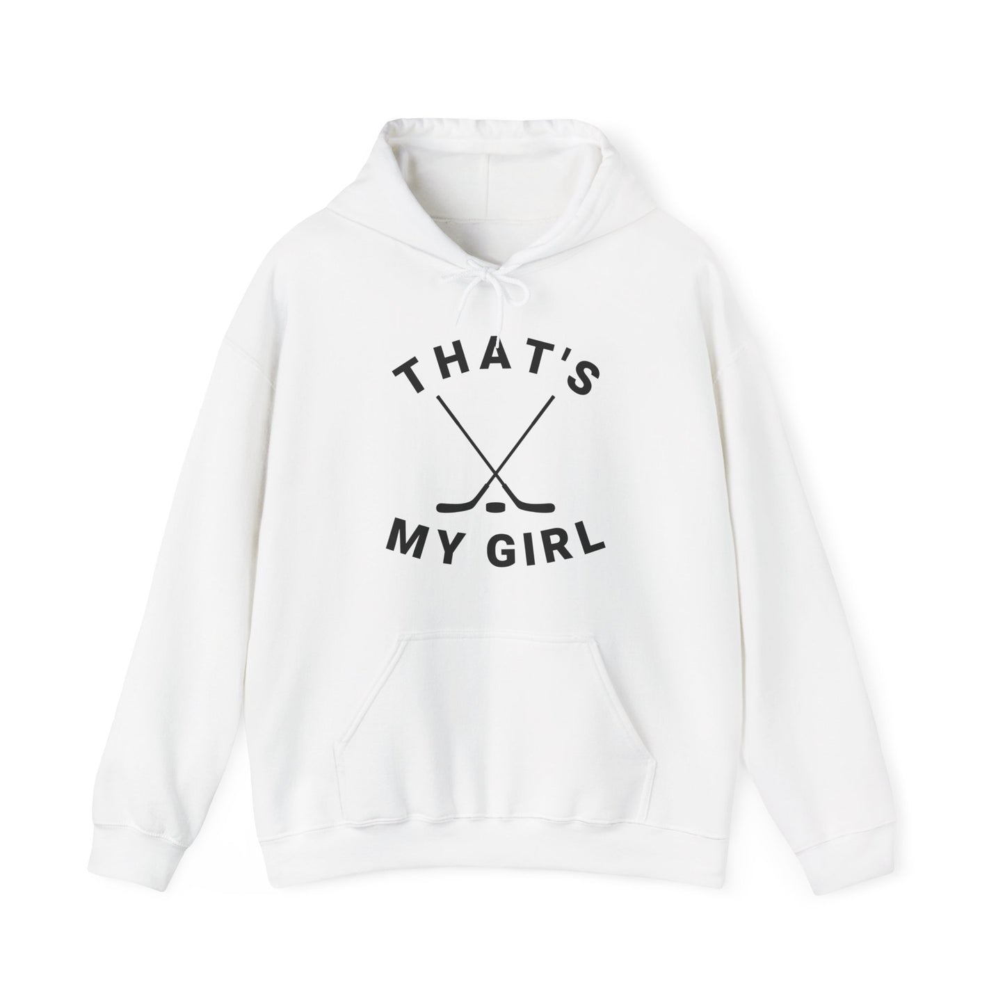 THAT'S MY GIRL Parent Ice Hockey Hoodie Sweatshirt