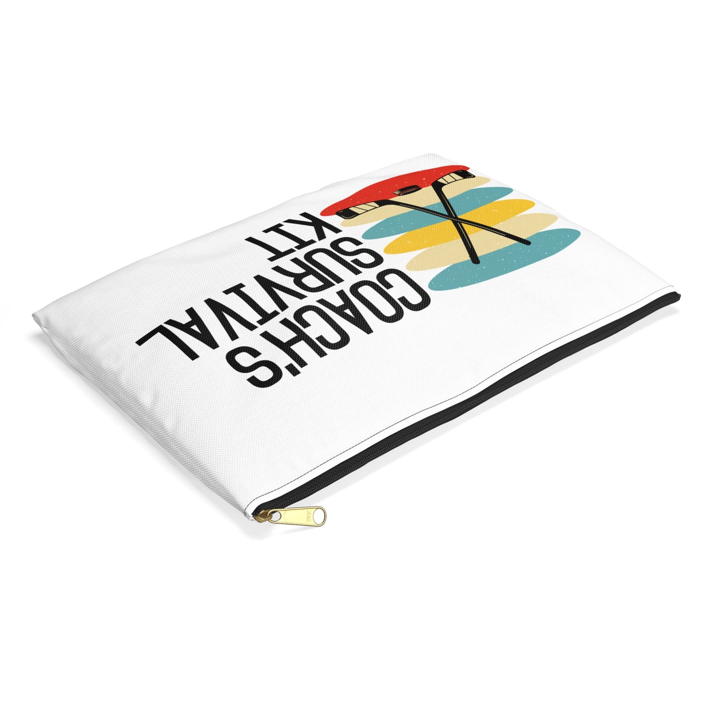 Ice Hockey Coach Survival Kit Zipper Pouch Bag
