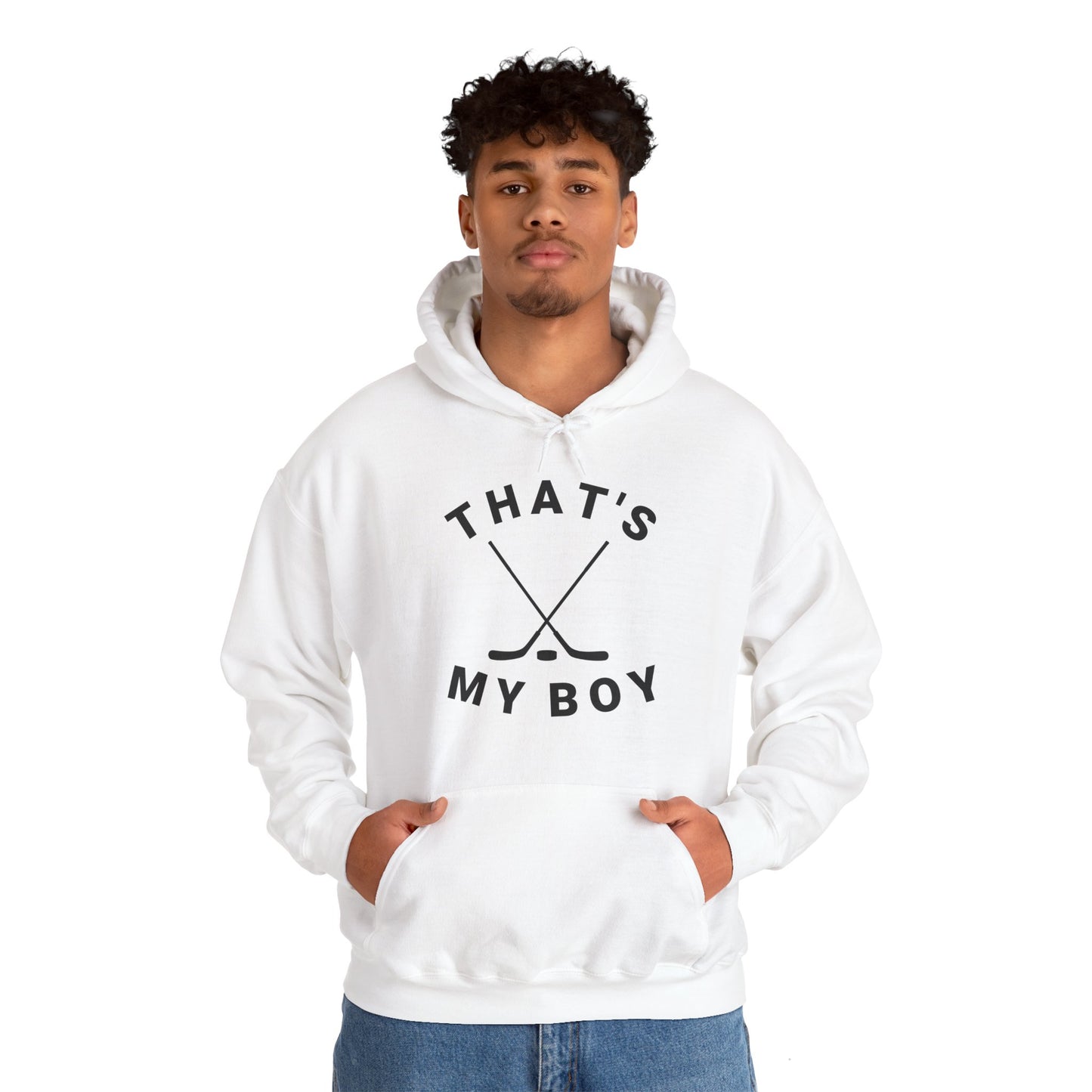 THAT'S MY BOY Parent Ice Hockey Hoodie Sweatshirt