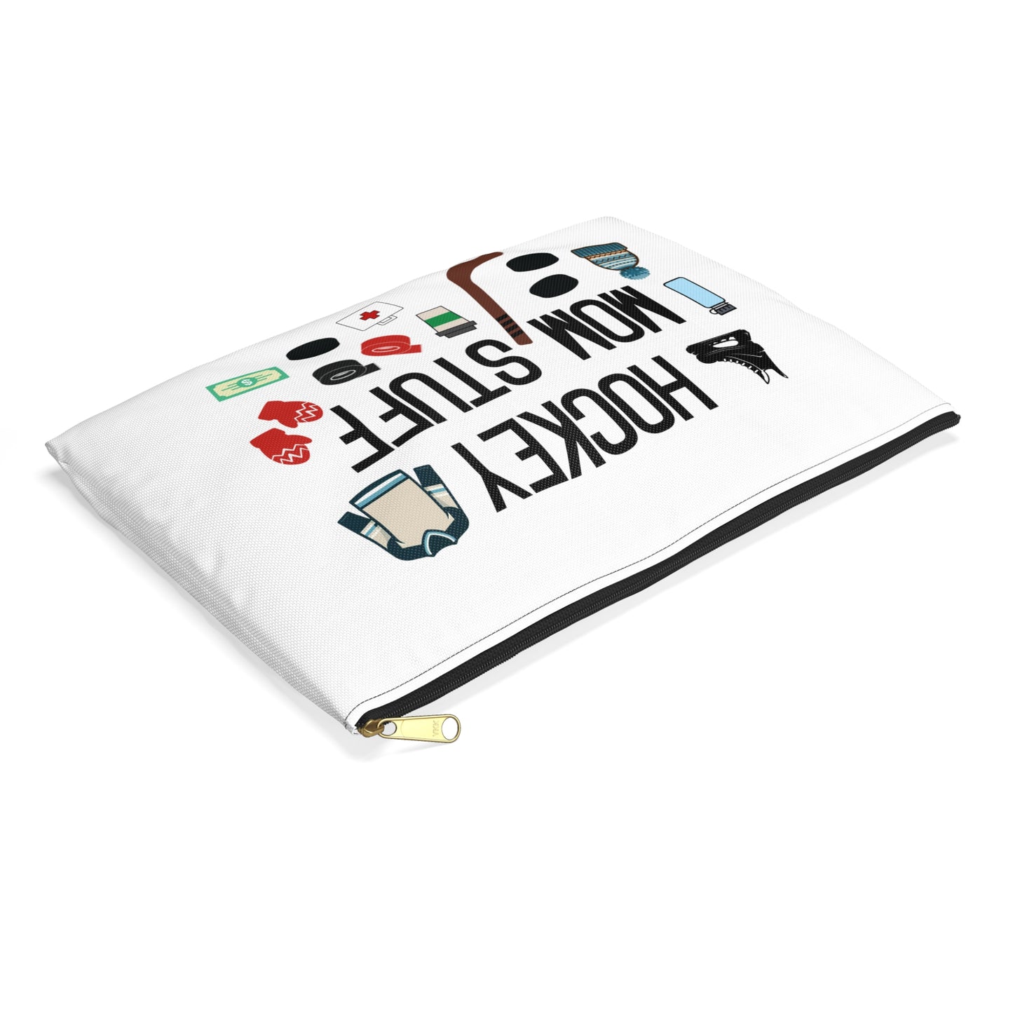 Hockey Mom Stuff Survival Kit Zipper Pouch Bag