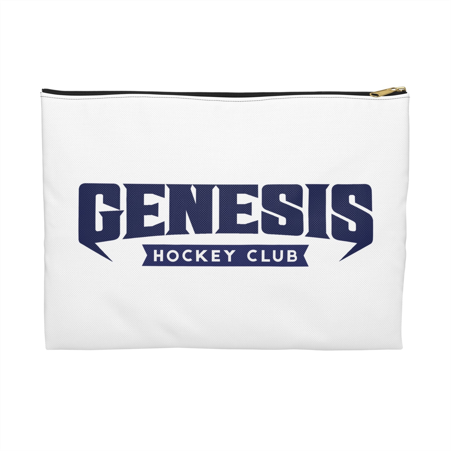 Genesis BANNER Logo Zipper Pouch Bag **PERSONALIZED**