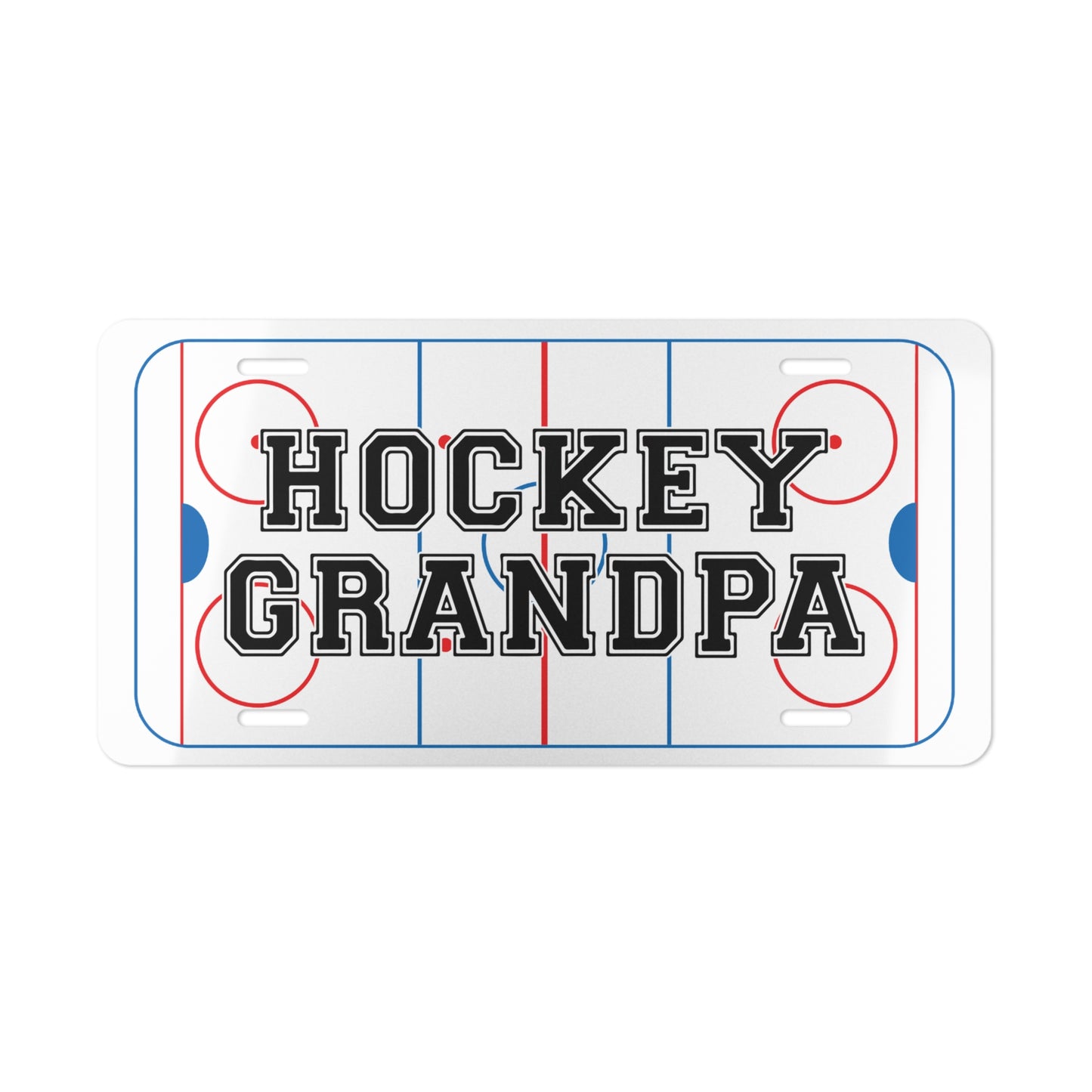 Hockey Grandpa Vanity Plate