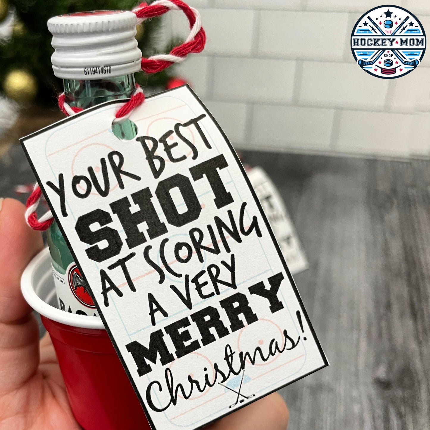 Best SHOT at SCORING a Very Merry Christmas Gift Tags