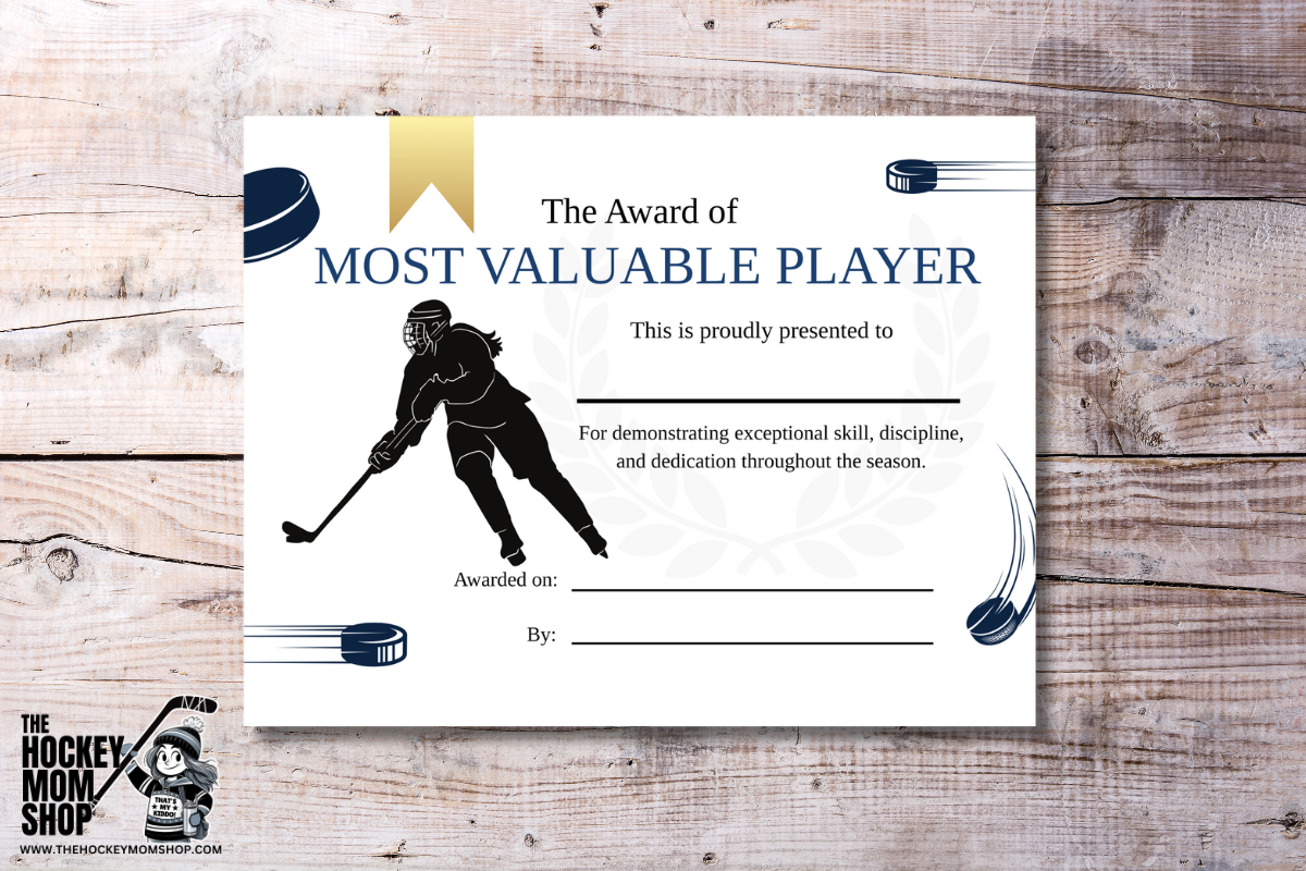 Manager & Coach Hockey Banquet Awards Bundle | 7 Printable Team Certificates