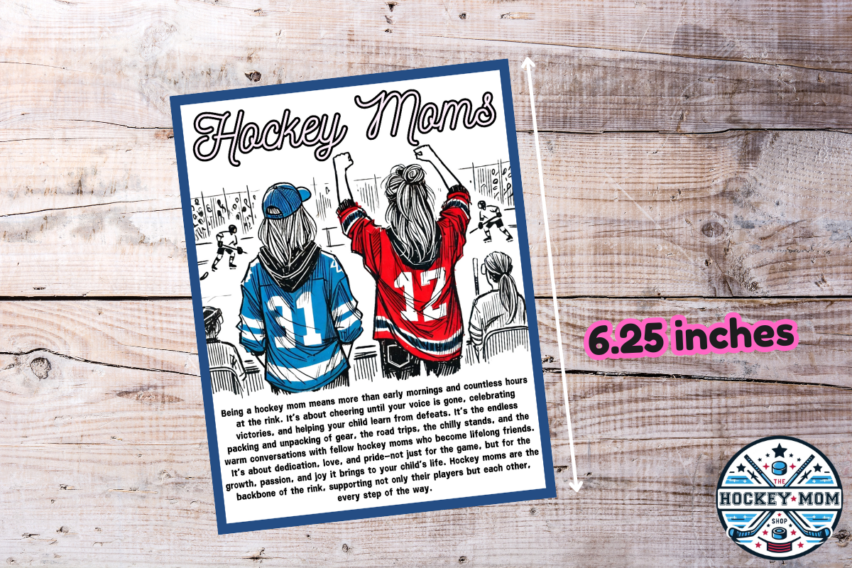 Hockey Moms Inspirational Cards - Sweet Tribute to the Hockey Mom