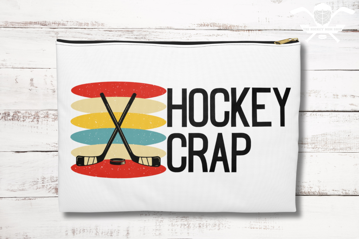 HOCKEY CRAP Zipper Pouch Bag