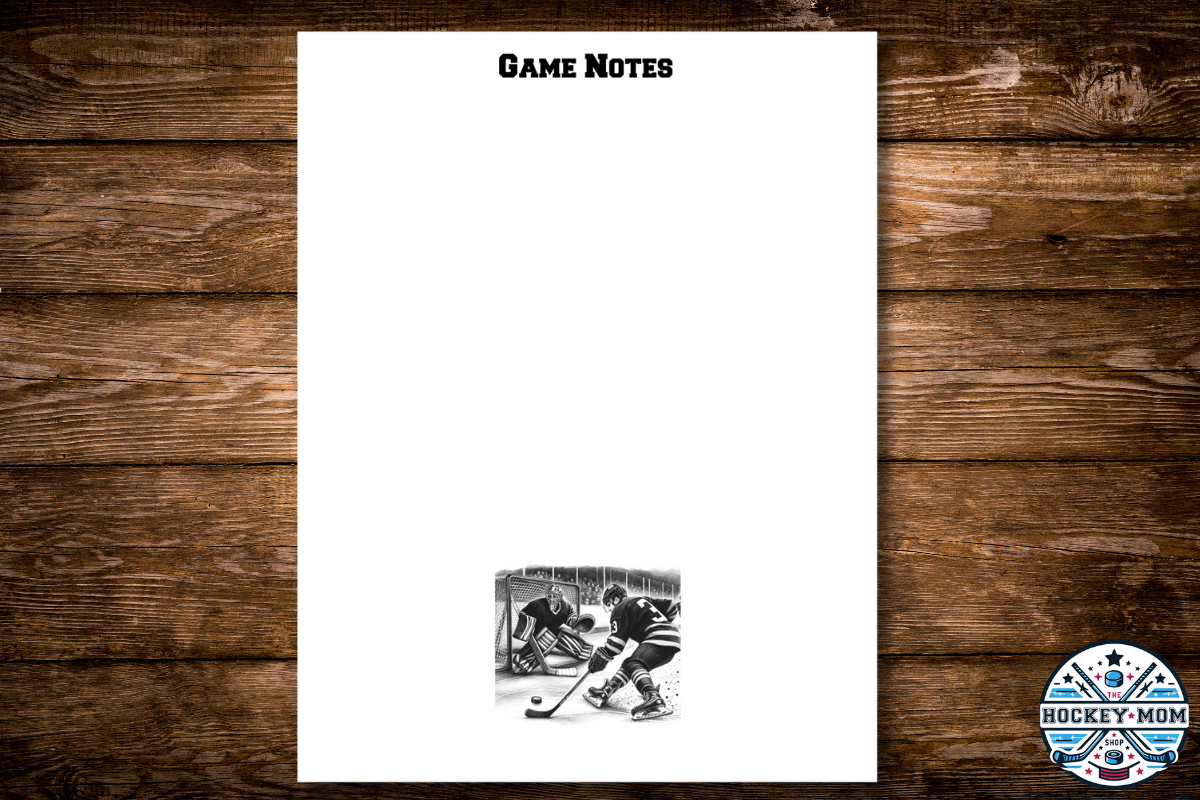 Printable ICE HOCKEY Game Scorecard