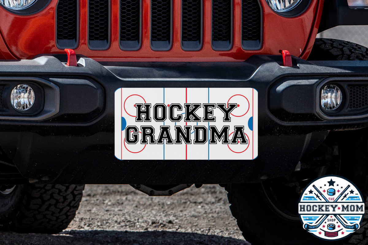 Hockey Grandma Vanity Plate