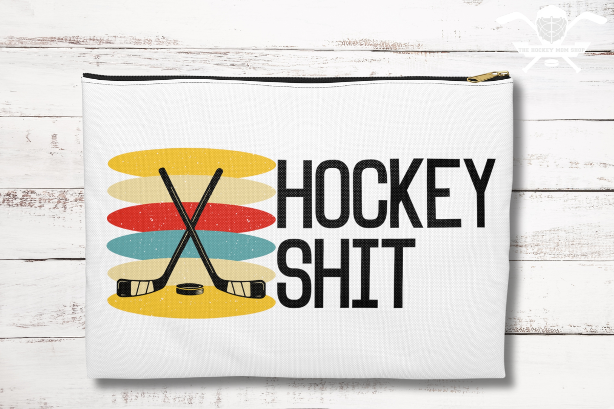 Hockey Shit Zipper Pouch Bag