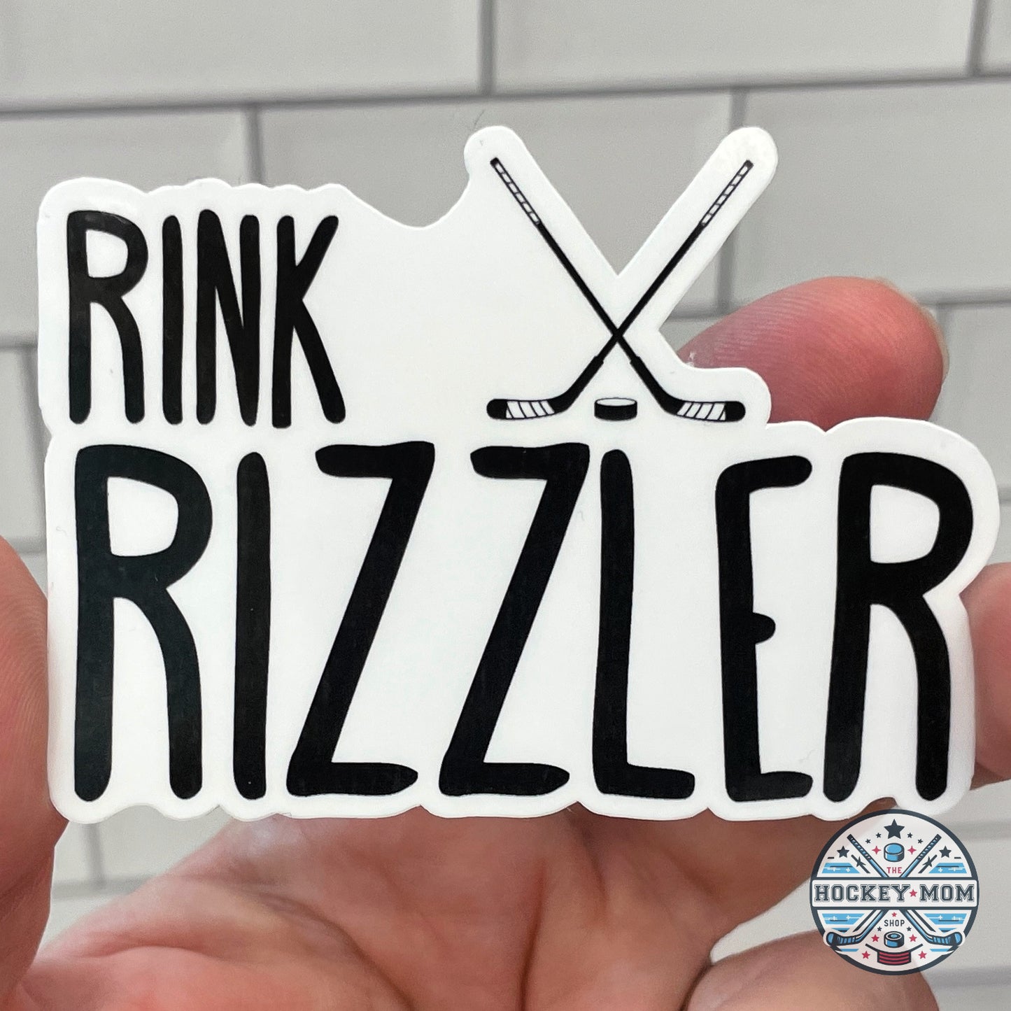 RINK RIZZLER Ice HOCKEY Vinyl Sticker