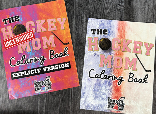 Hockey Mom Gift Idea: Hilarious Coloring Books for Stress Relief