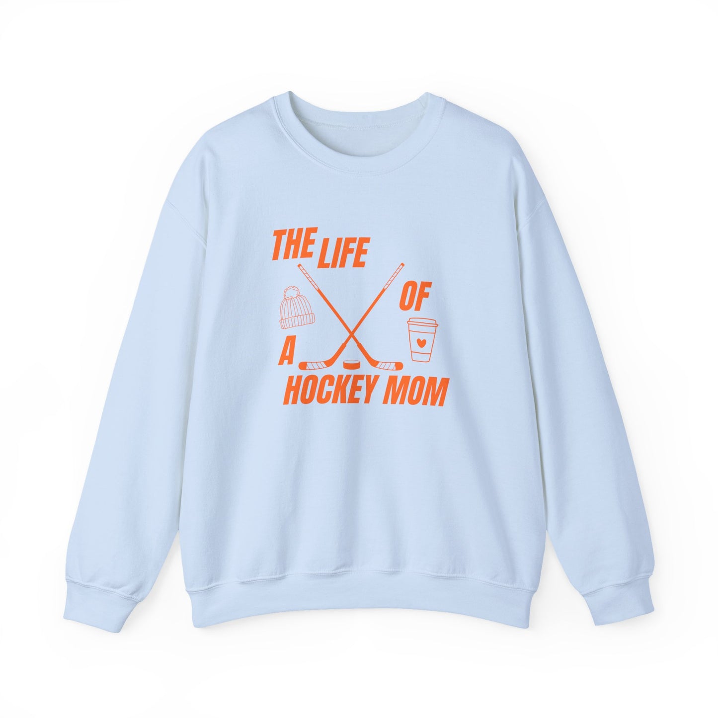 The Life of a Hockey Mom Crewneck | Funny Hockey Mom Era Sweatshirt | Swiftie Inspired Rink Life Crew | Cozy Hockey Mom Gift Free Shipping