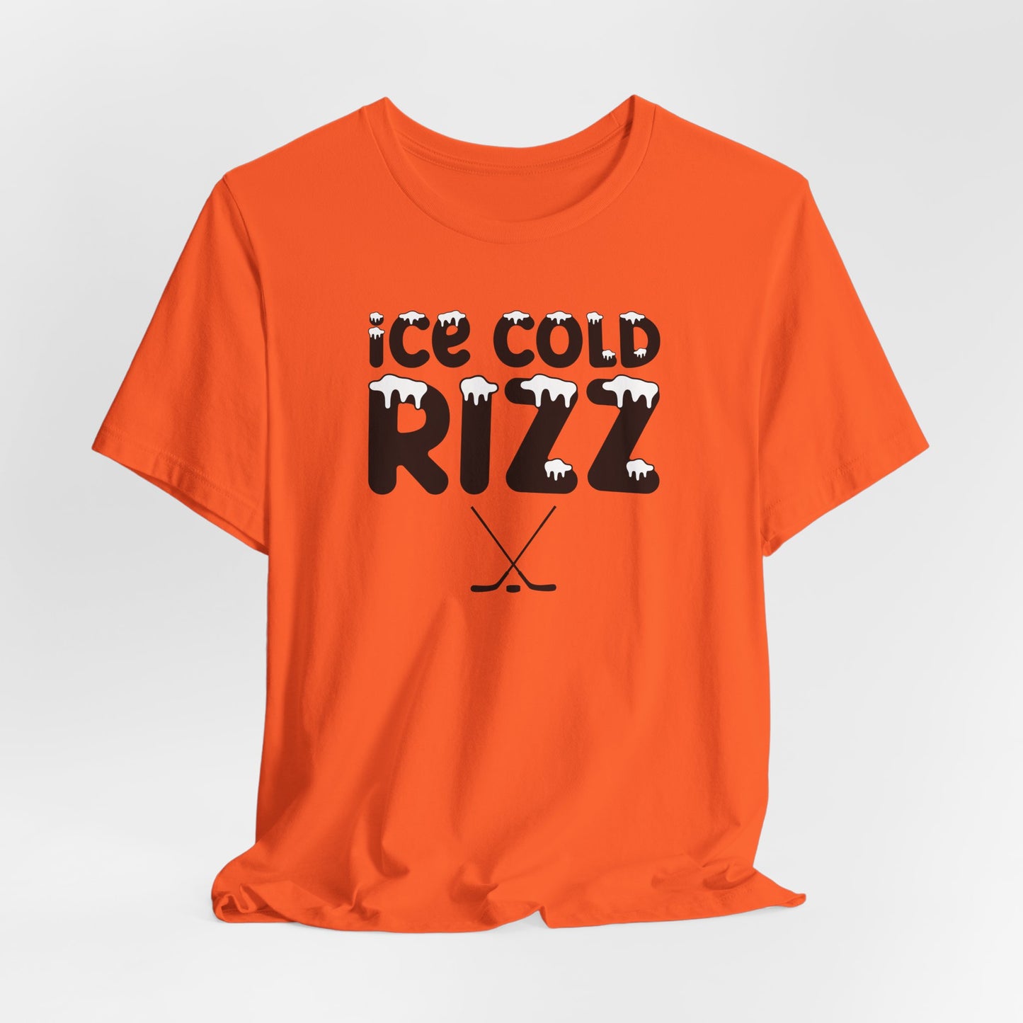 Ice Cold Rizz Hockey T-Shirt (Adult)