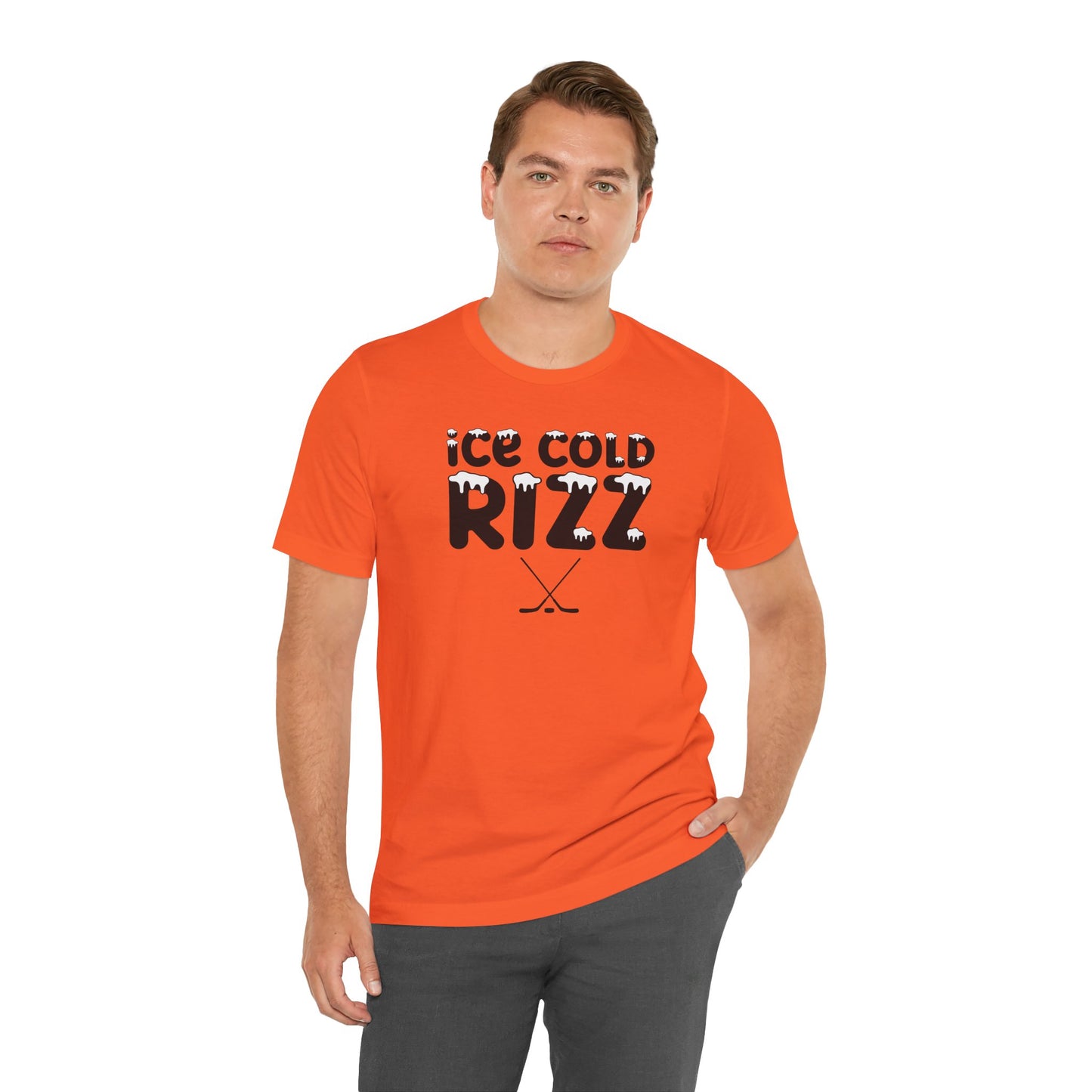 Ice Cold Rizz Hockey T-Shirt (Adult)