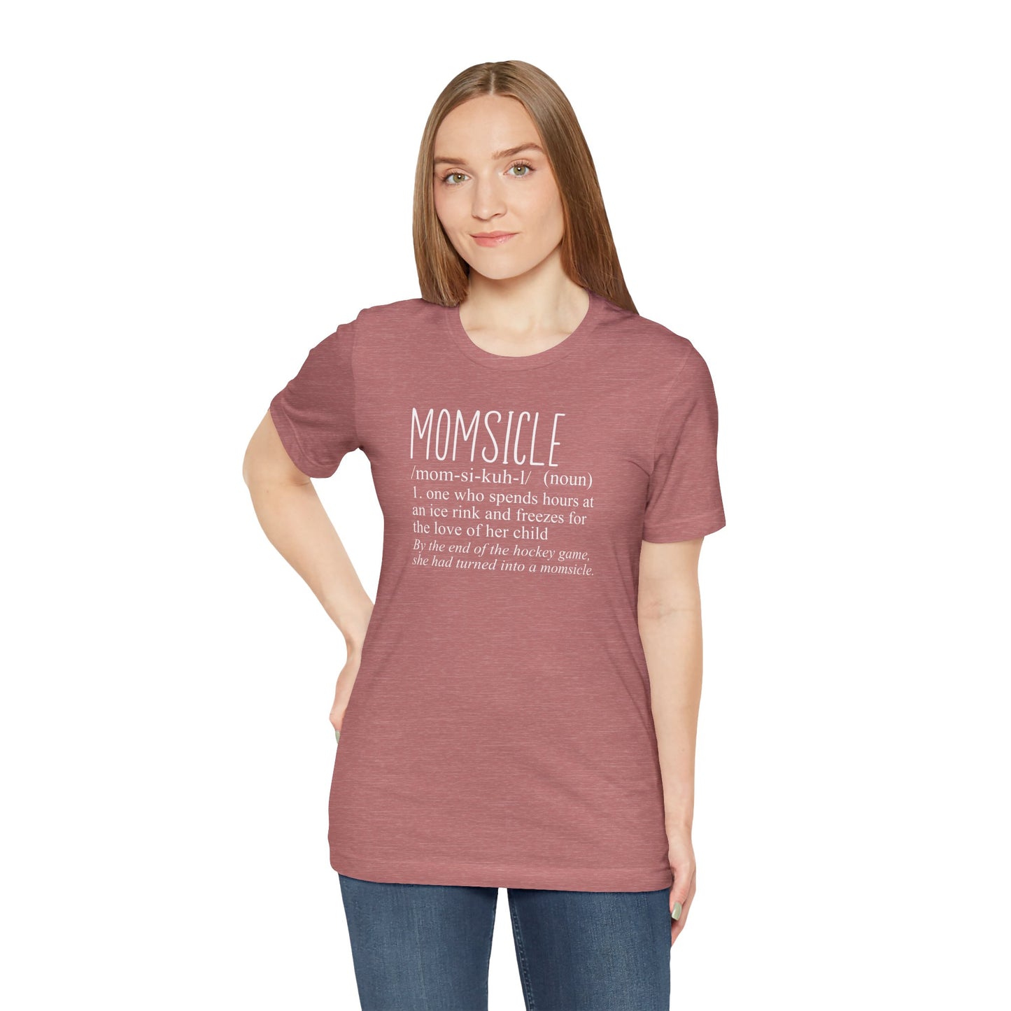 MOMSICLE Definition Hockey Mom Shirt