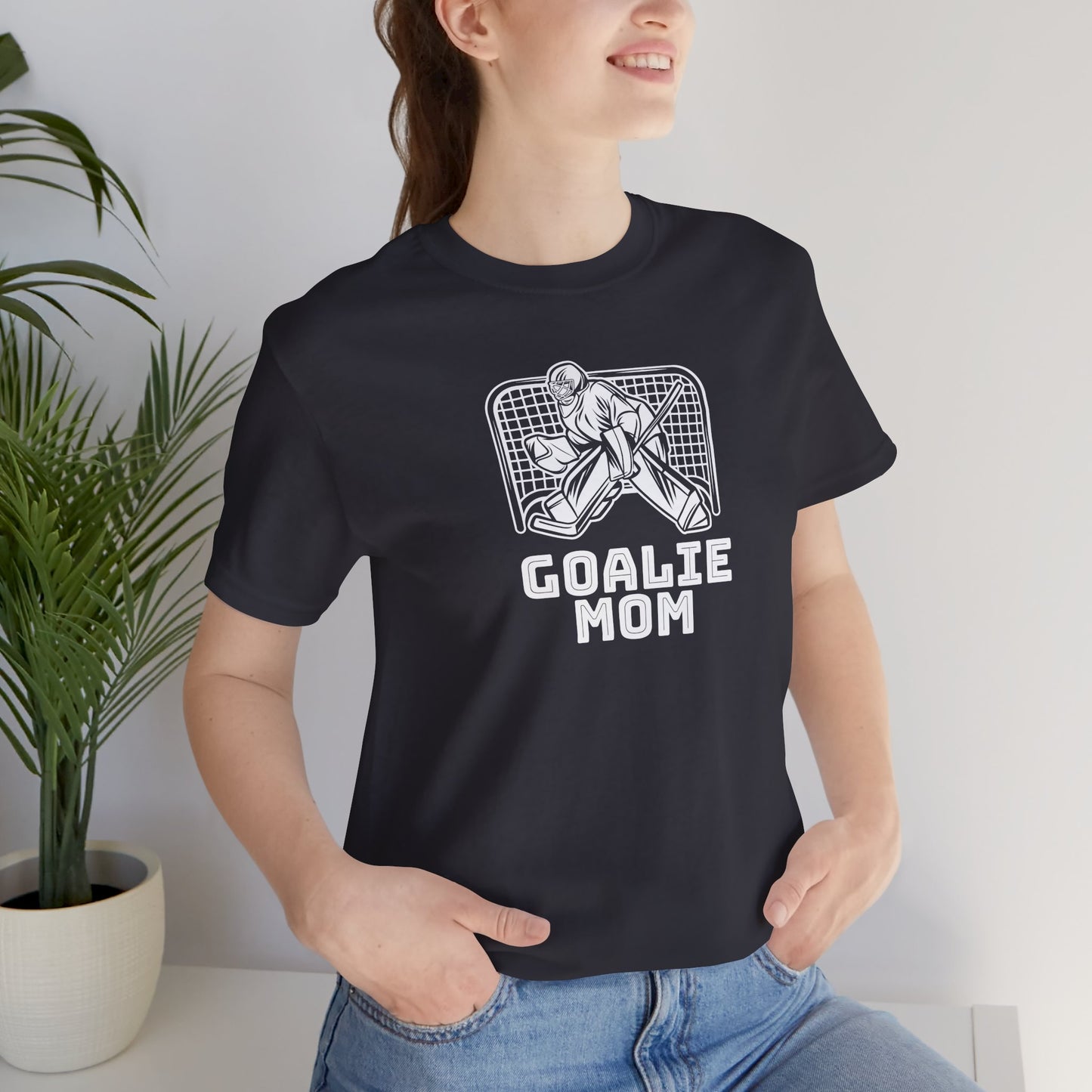 Goalie Mom Ice Hockey T-Shirt