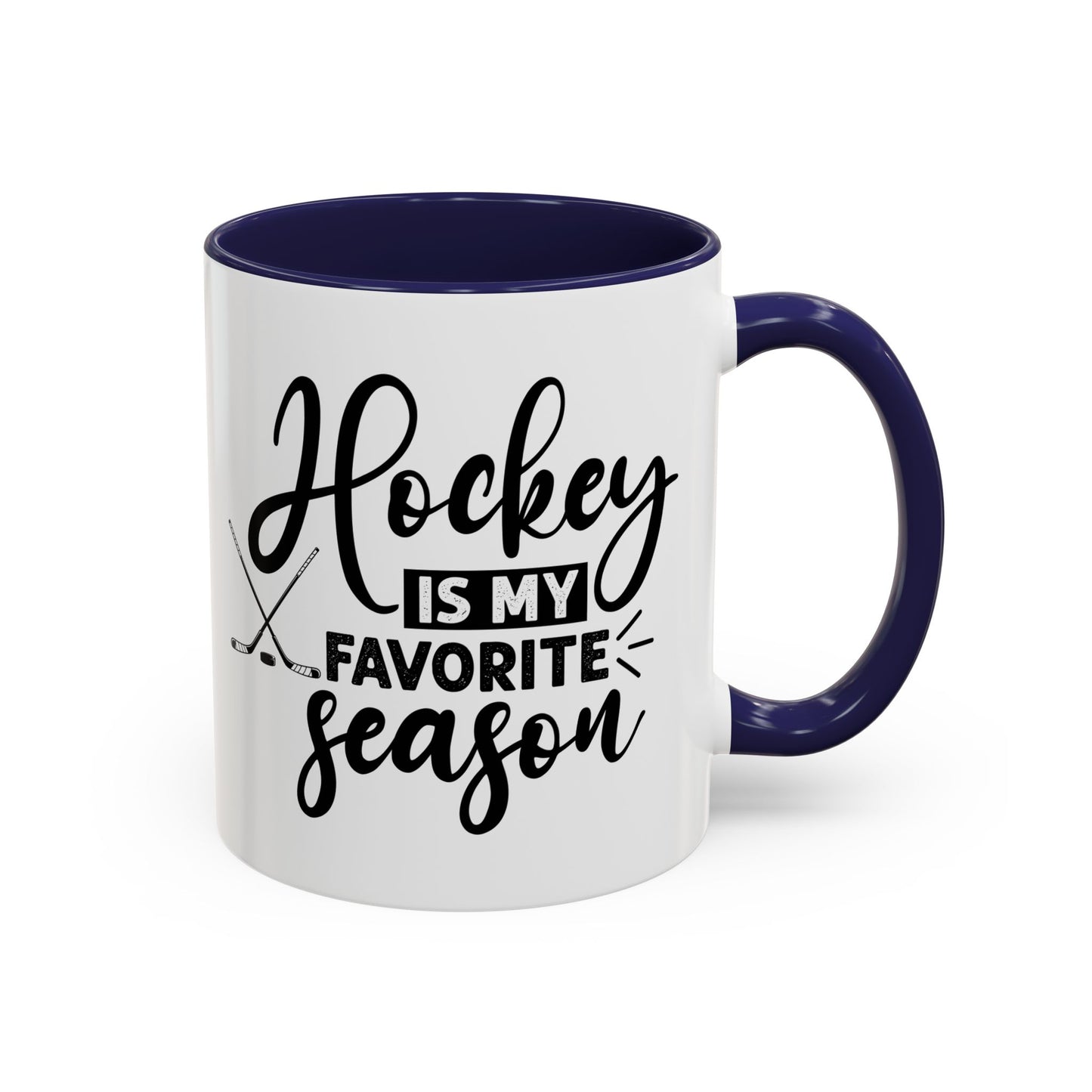 Hockey is My Favorite Season Ceramic Mug