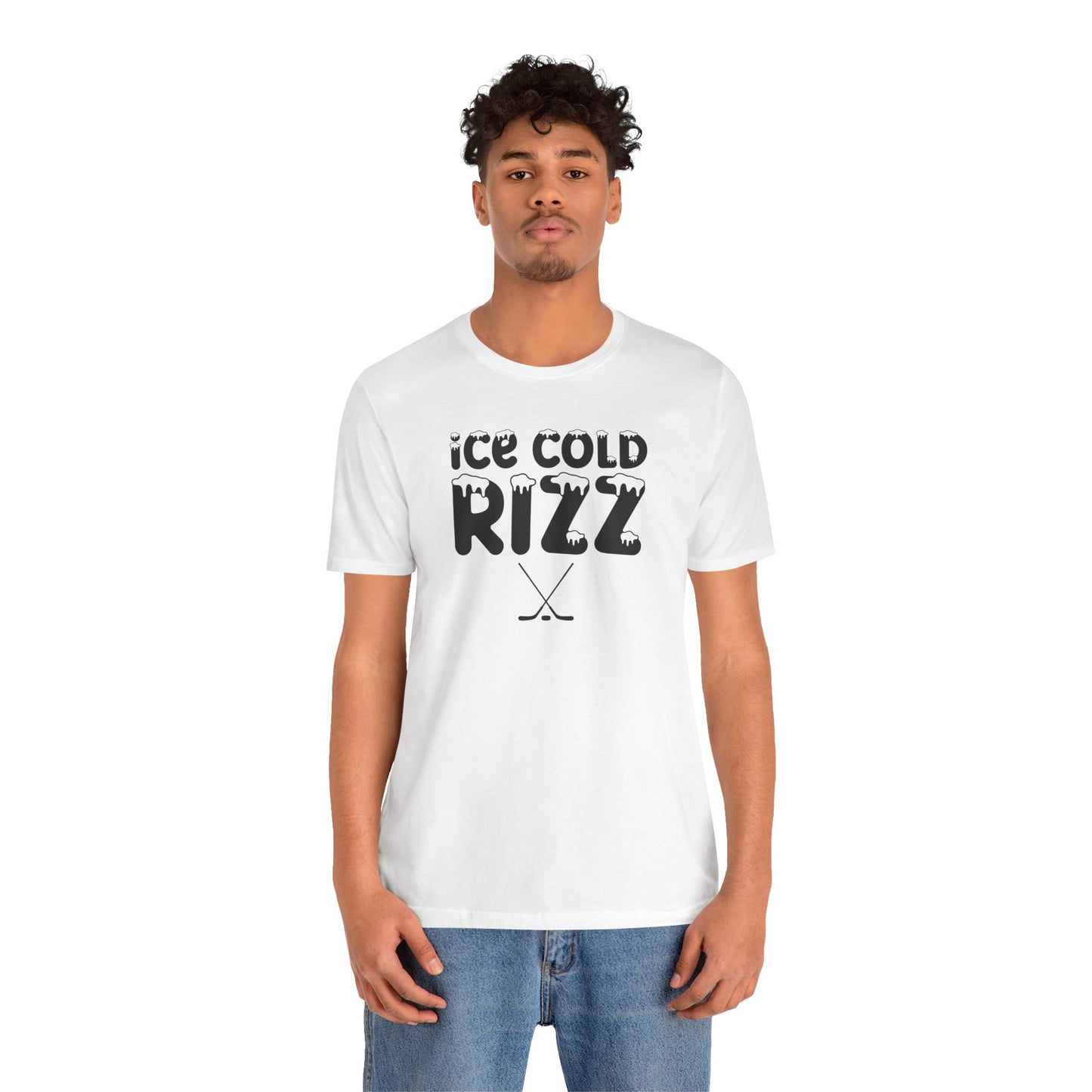 Ice Cold Rizz Hockey T-Shirt (Adult)