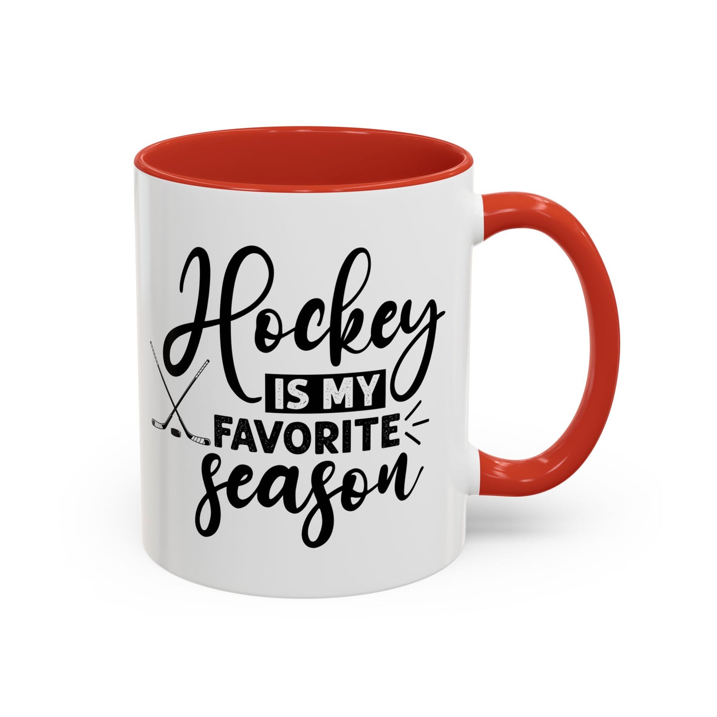 Hockey is My Favorite Season Ceramic Mug