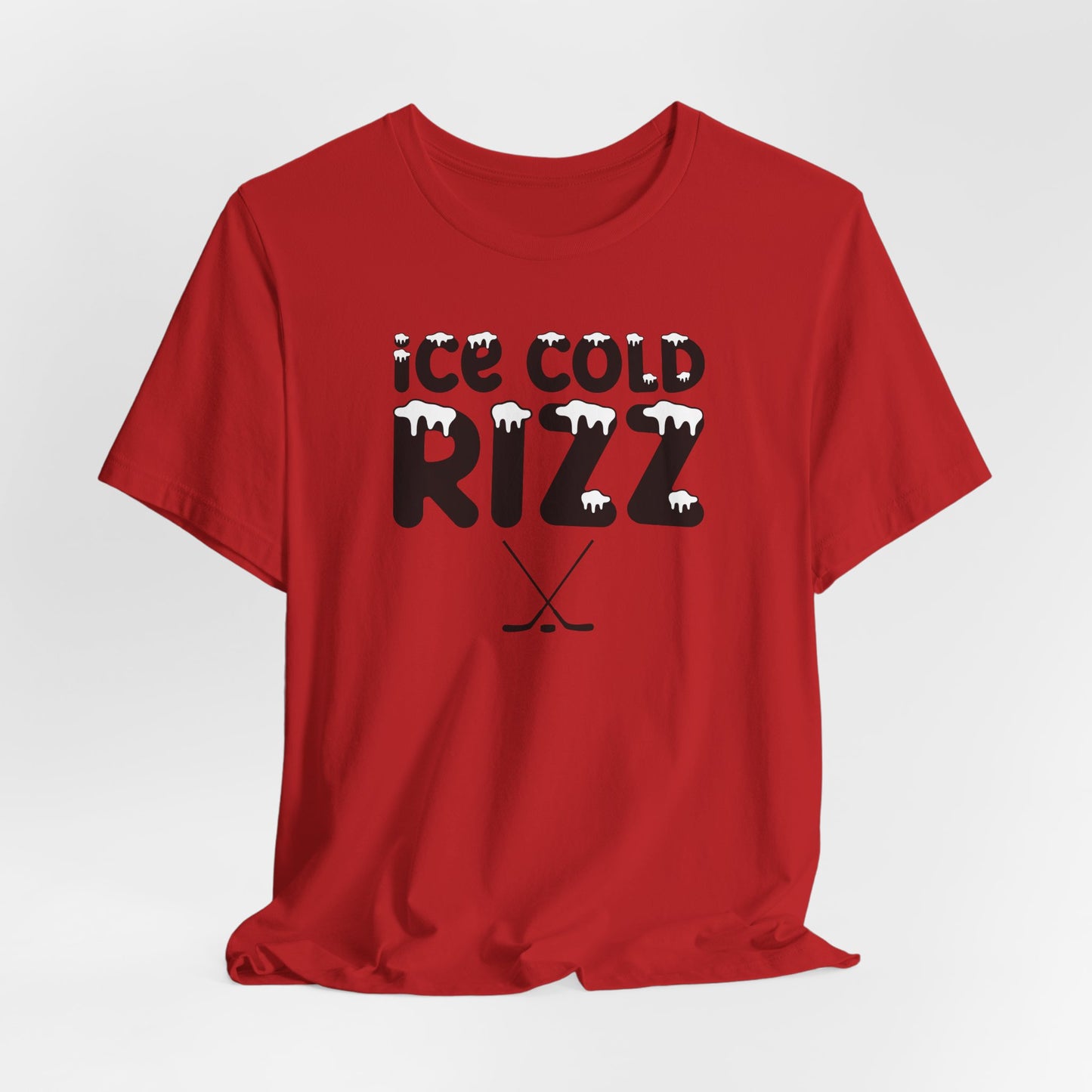 Ice Cold Rizz Hockey T-Shirt (Adult)