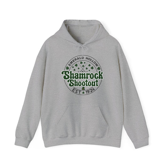 Shamrock Shootout St. Patrick's Day Ice Hockey Hooded Sweatshirt (Adult)