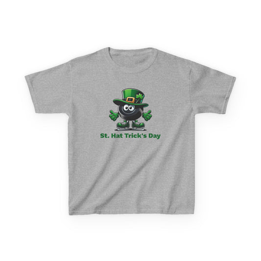 St. Hat Trick's Day St. Patrick's Day Hockey Shirt (Youth)