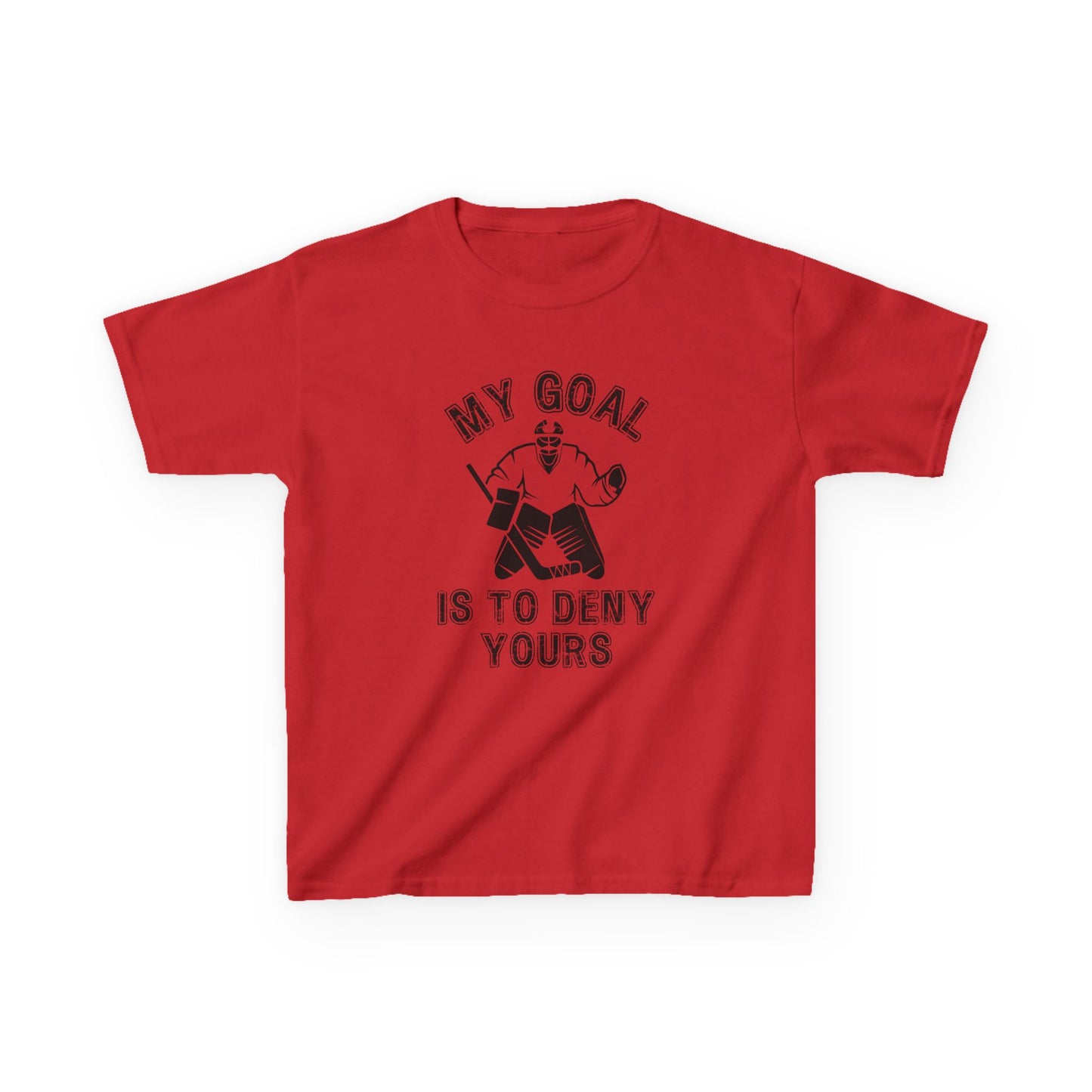 My Goal is to Deny Yours Goalie Shirt (Youth)