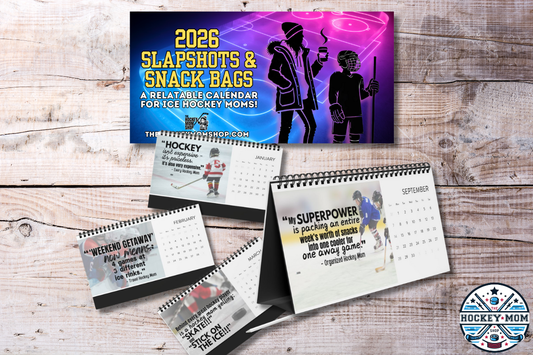 2026 Hockey Moms Desktop Calendar