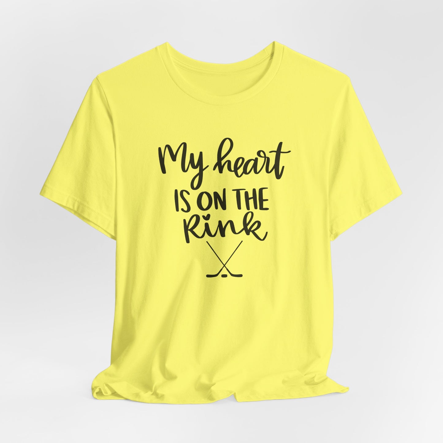 My Heart in on the Rink Ice Hockey Shirt