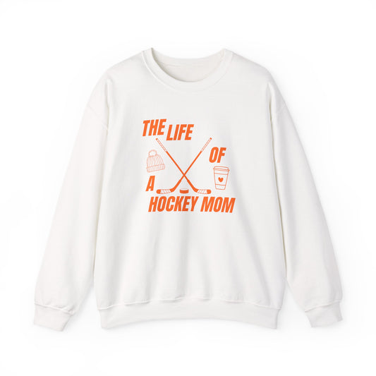 The Life of a Hockey Mom Crewneck | Funny Hockey Mom Era Sweatshirt | Swiftie Inspired Rink Life Crew | Cozy Hockey Mom Gift Free Shipping