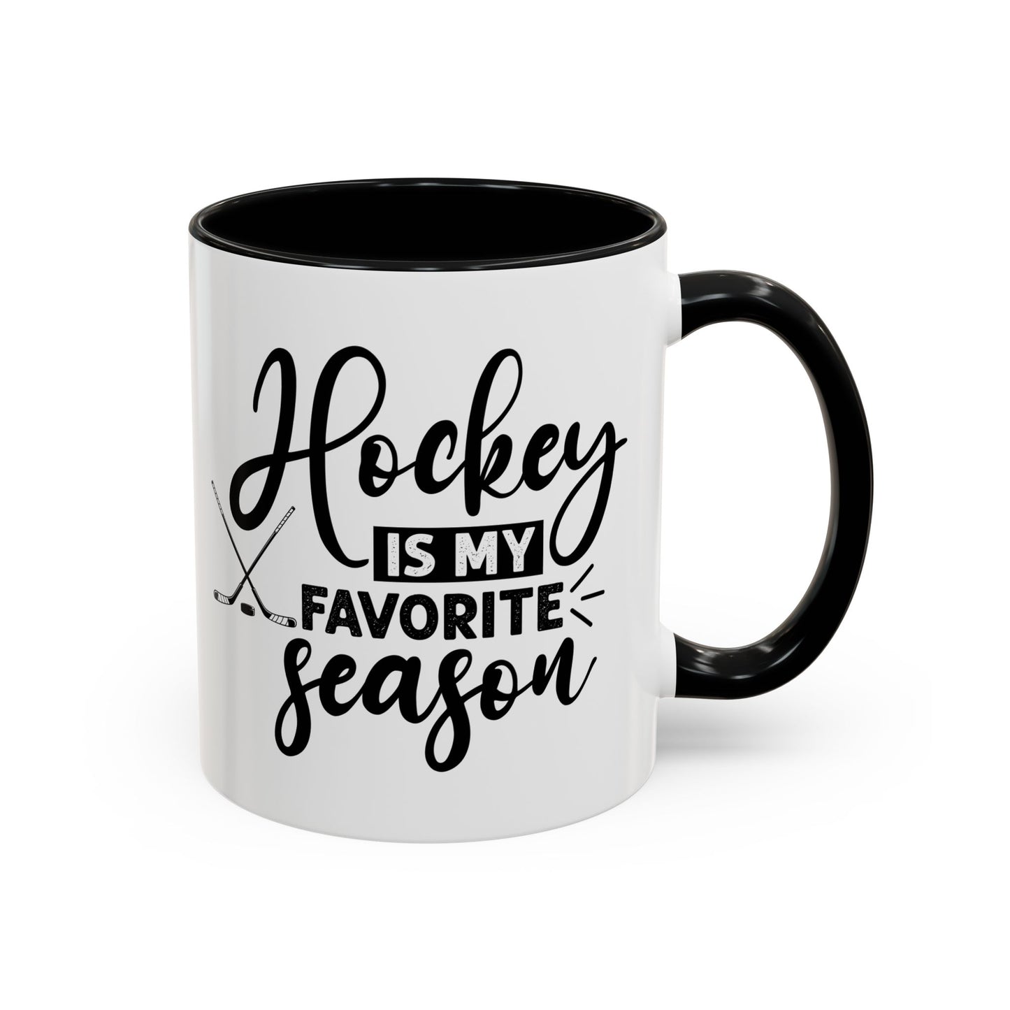 Hockey is My Favorite Season Ceramic Mug