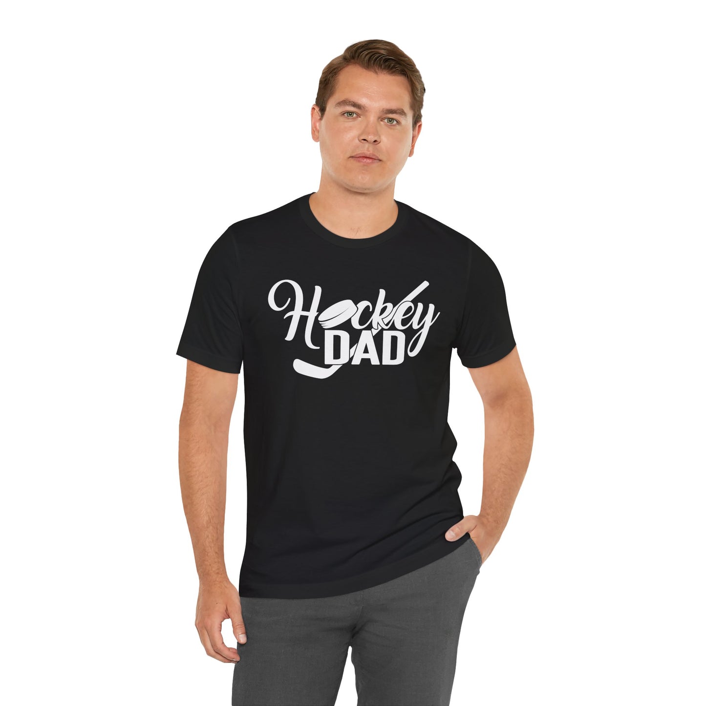 Hockey Dad Ice Hockey T-Shirt