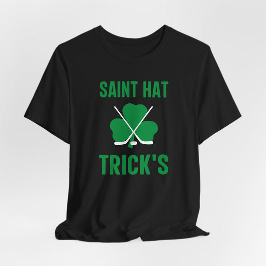 Saint Hat Trick's St. Patrick's Day Themed Ice Hockey Shirt (Adult)