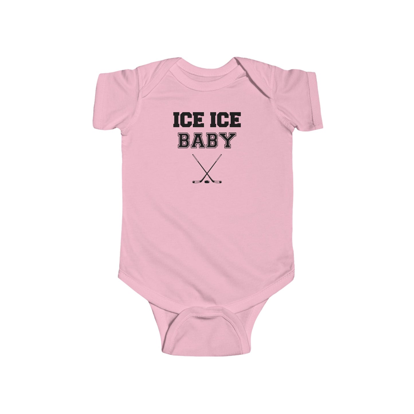 ICE ICE BABY Hockey Themed Baby Outfit