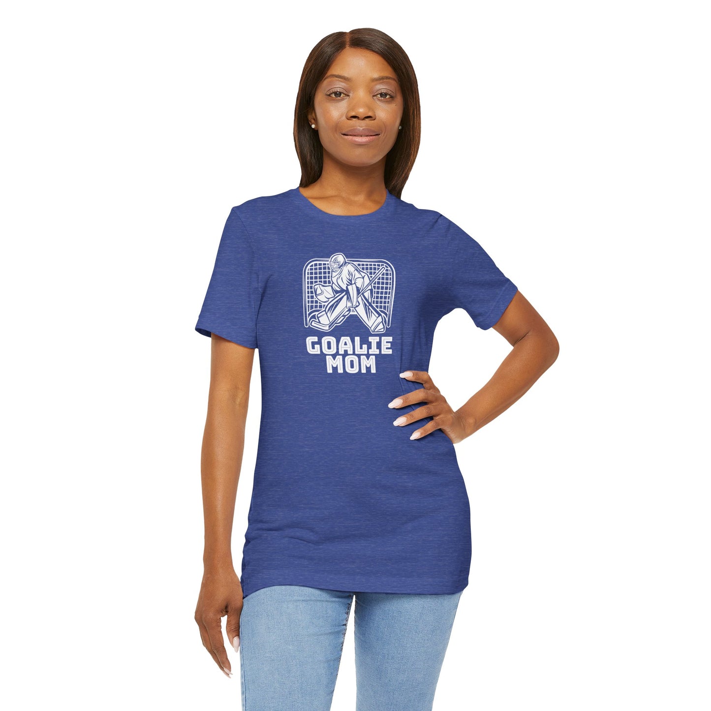 Goalie Mom Ice Hockey T-Shirt