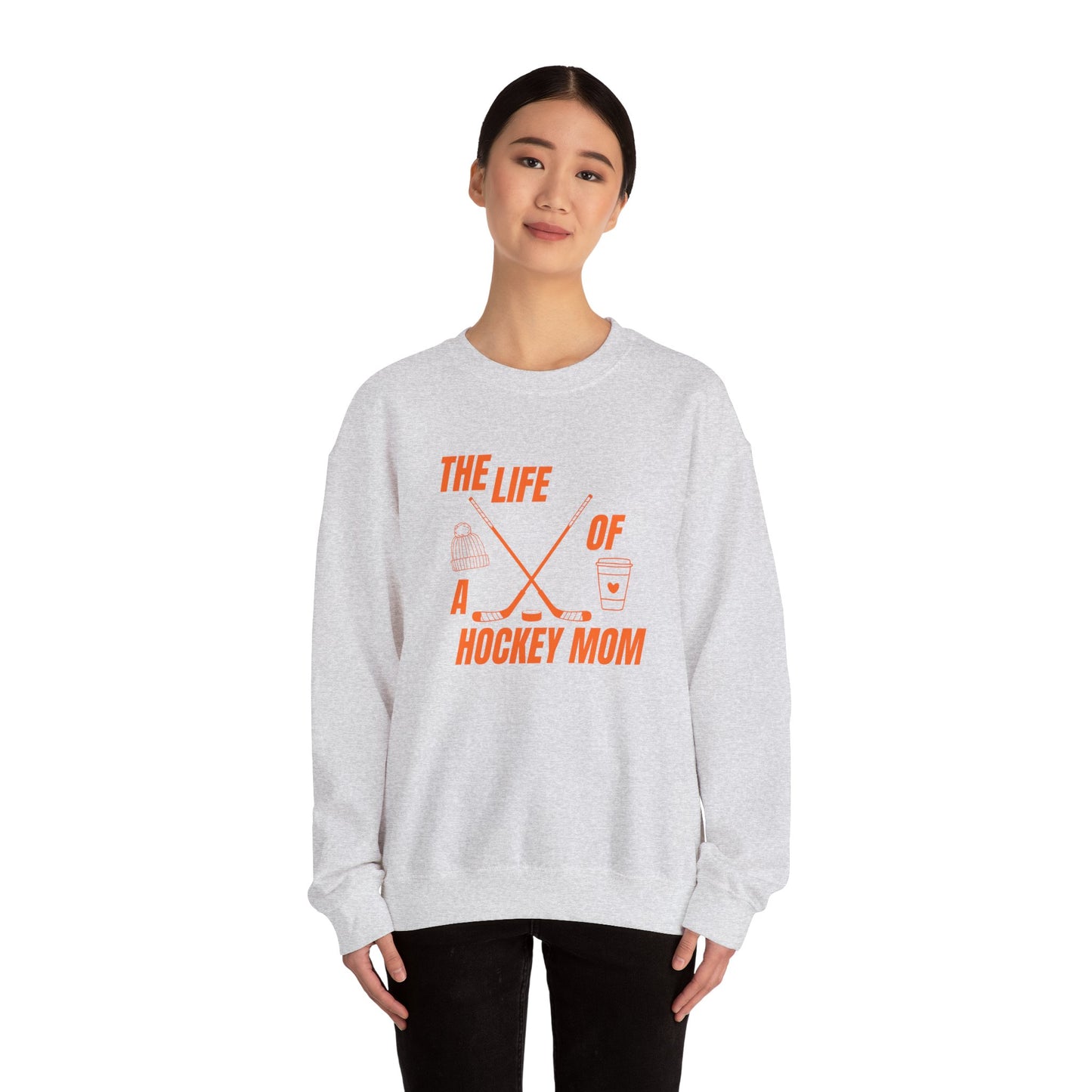 The Life of a Hockey Mom Crewneck | Funny Hockey Mom Era Sweatshirt | Swiftie Inspired Rink Life Crew | Cozy Hockey Mom Gift Free Shipping