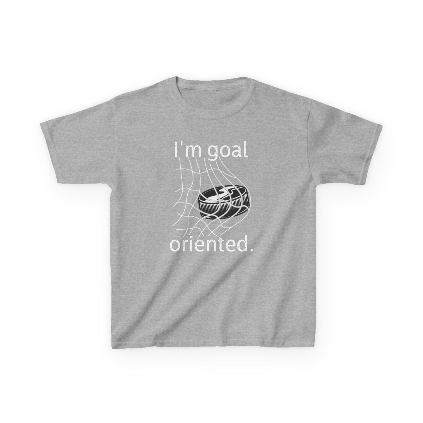 I'm Goal Oriented Ice Hockey Shirt (Youth)