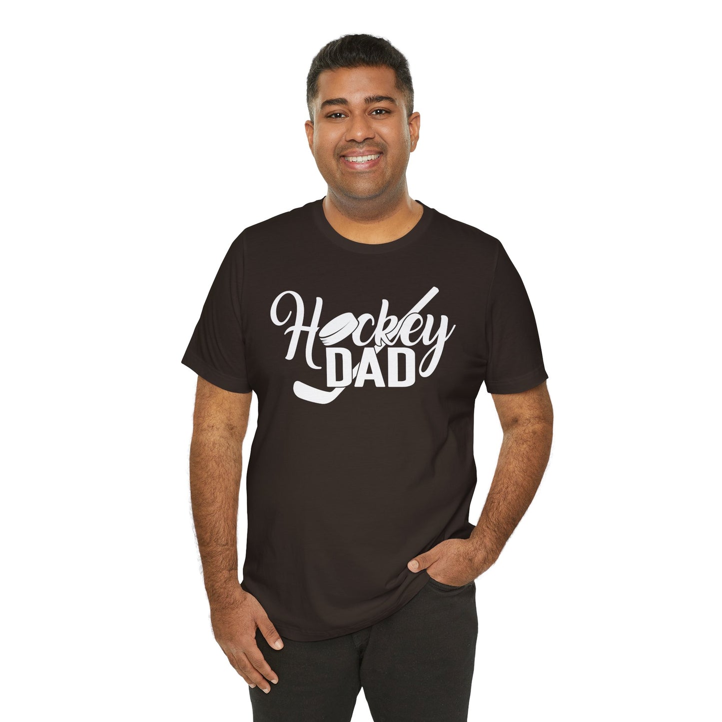 Hockey Dad Ice Hockey T-Shirt