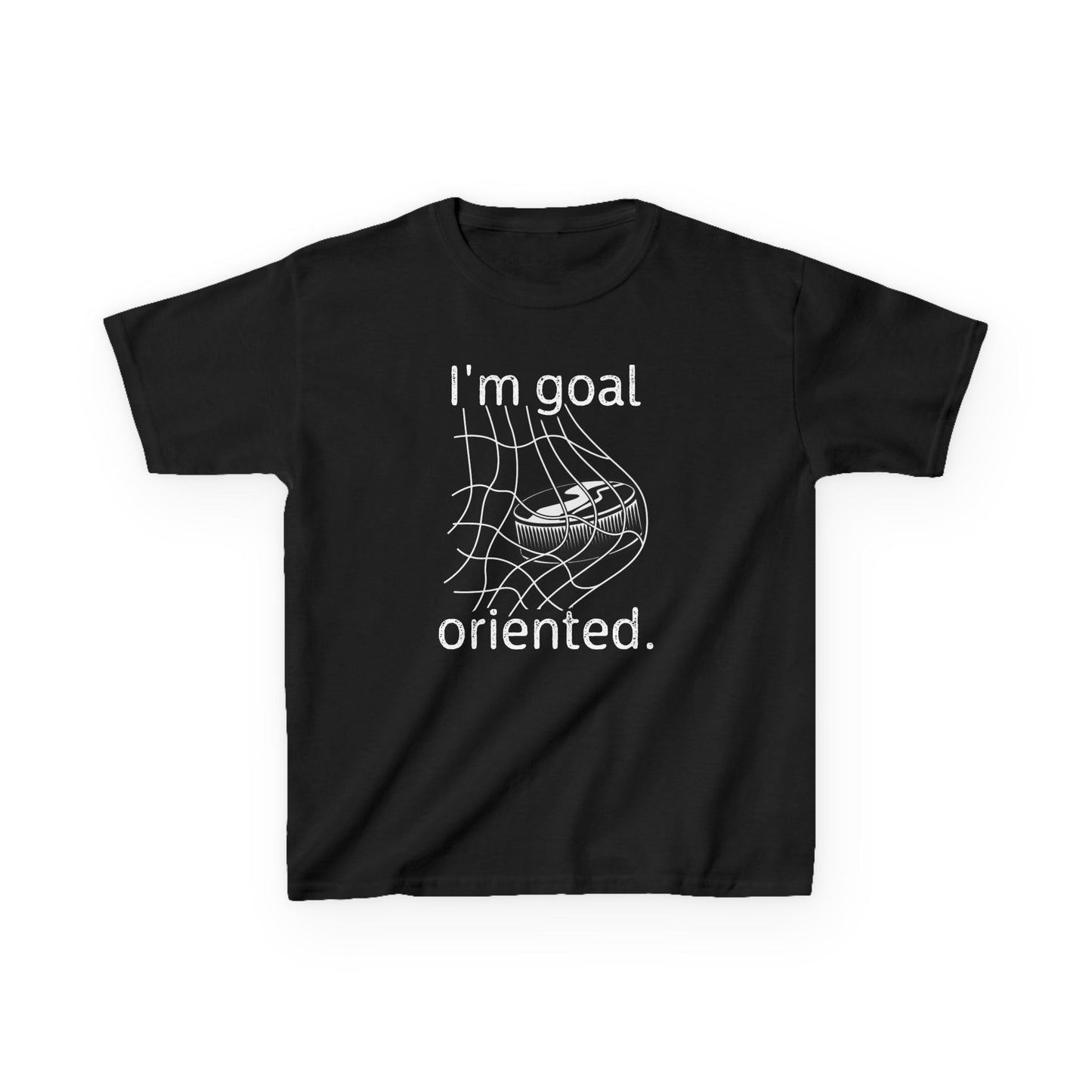 I'm Goal Oriented Ice Hockey Shirt (Youth)